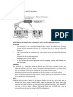 1.HDFS Architecture and Its Operations