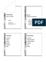 SoftwareDesign2009 PDF