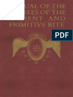 Yarker - Manual of The Degrees of The Antient and Primitive Rite