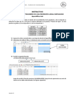 Incertidumbres Regresión Lineal Empleando OpenOffice Calc