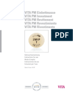 VITA MP 6000 Instrucciones Revestimientos