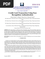 Credit Card Transaction Using Face Recognition Authentication