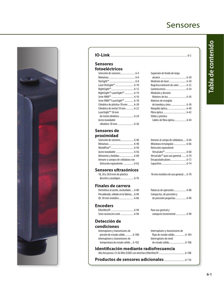Sensores Allen Bradley Pdf Radiacion Electromagnetica Ingenieria Electrica