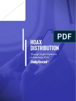 DailySocial Hoax Distribution Through Digital Platforms 2018 PDF