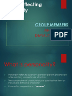 Personality, PPT