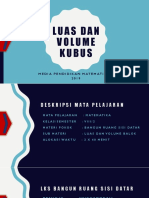 MPM 4101416052 Luas Dan Volume Kubus Kelas Viii