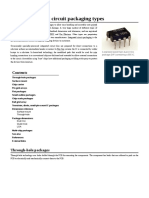 List of Integrated Circuit Packaging Types: A Standard-Sized 8-Pin Dual In-Line Package (DIP) Containing A 555 IC