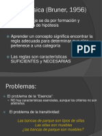 Formación de Categorías