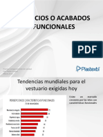 Servicios o Acabados Funcionales