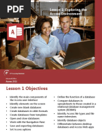 0331 Introduction To Microsoft Access 2013 | PDF