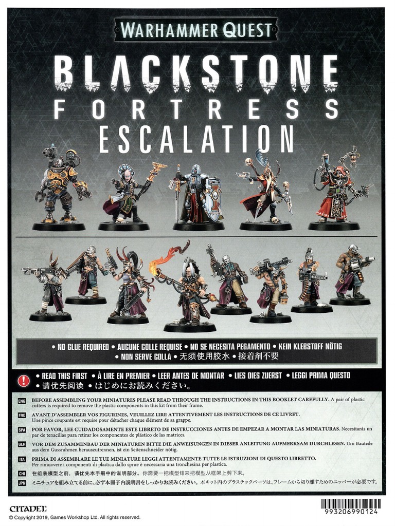 Warhammer Quest Blackstone Fortress Escalation Assembly