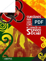 Subsidio Debate Questão Etnico Servico Social