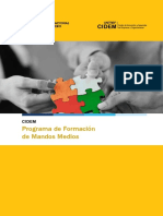 Programa Formacion Mandos Medios 2016