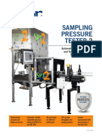 Sampling Pressure Tester: Automated Pressure Testing and Volume Measurement For Glass Containers