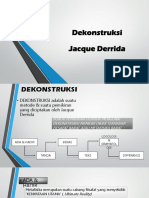 Dekonstruksi - Jacques Derrida