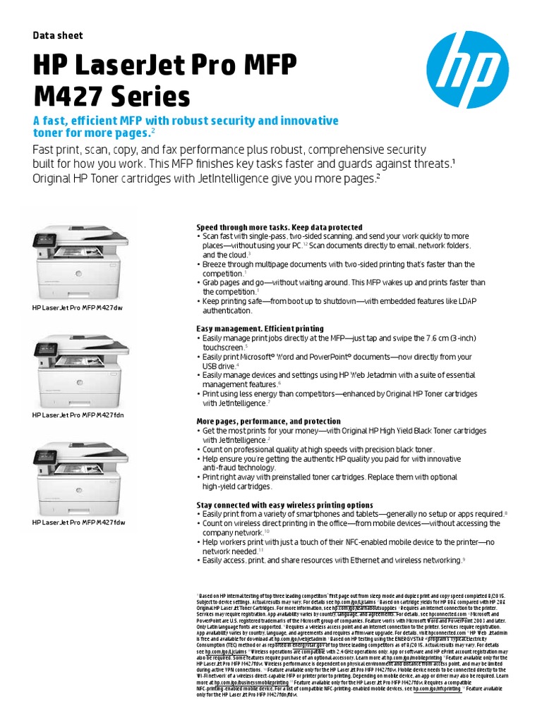 mfp m427fdn