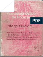 Libro Pasalacqua, Alicia M y Otros - El Psicodiagnóstico de Rorschach Interpretación