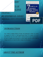 "The 7 Habits of Highly Effective People" By-Stephen R. Covey