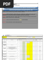 Planilha mensal do quadrimestre