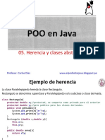 POO Java Clase 05 - Herencia