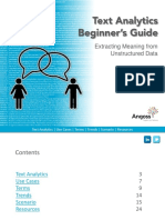 Ebook Text Analytics Beginners Guide