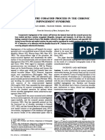 The role of the coracoid process in the chronic impingement 