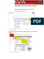 Actividad 1 Instalación y Configuración de JAVA