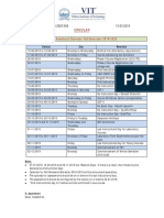 Academic Calendar For Fall Semester 2019-2020-1 PDF