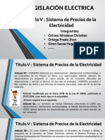 Legislacion Electrica