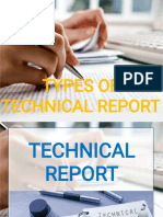 Types of Technical Report