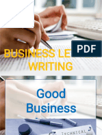 Business Letter Writing