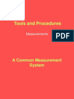 Tools and Procedures