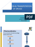 Absorption & Transpotation of Drugs: DR Zareen Naz Assistant Professor Pharmacology