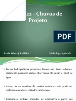 Aula 22 - Chuvas de Projeto