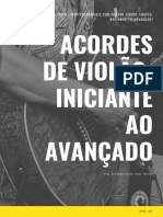 Curso PDF: Aprenda a Progredir dos Acordes Iniciantes aos Avançados