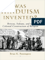 B.K. Pennington - Was Hinduism invented. Britons, Indians & the colonial construction of religion (2005).pdf