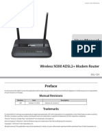 User Manual: Wireless N300 ADSL2+ Modem Router