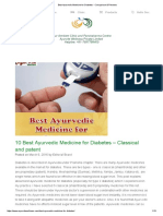 Best Ayurvedic Medicine For Diabetes - Comparison & Reviews