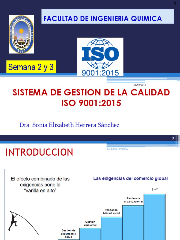 Semana 2-3-Curso de Iso 9001 - 2015 | PDF | Planificación | Gestión de ...