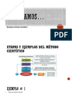 Método Científico - Ejemplos PDF