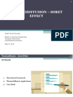 Thermodiffusion - Soret Effect