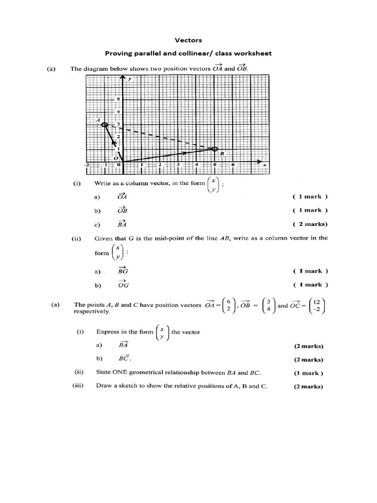 Geometry: Parallel & Collinear | PDF