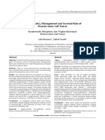 Characteristics, Management, and Survival Rates of Ovarian Germ Cell Tumors