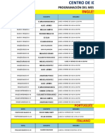 Programacion de Agosto 2017 - Vra