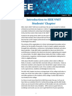 Introduction To IEEE VNIT Students' Chapter: Newsletter