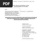 DOJ impeachment filing