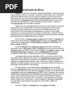 A Industrialização Da África