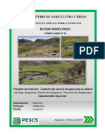 1 Informe de Hidrologia Huaquirca (Anexo Vi) - Entregable