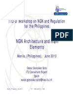 NGN Architecture and Main Elements: ITU-D Workshop On NGN and Regulation For The Philippines