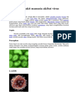Virus Yang Menyebabkan Penyakit Pada Manusia